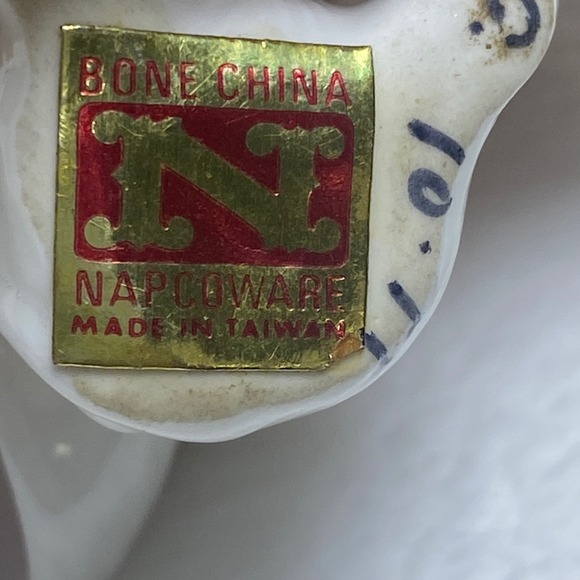 Giftco VTG Night Before Christmas Bone China Mouse Christmas Candle Holder - Picture 4 of 10